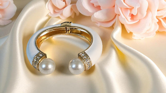 Ivory Pearl Luxe Cuff
