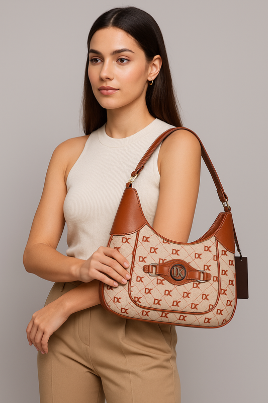 Diana Korr - Monogram Shoulder Bag