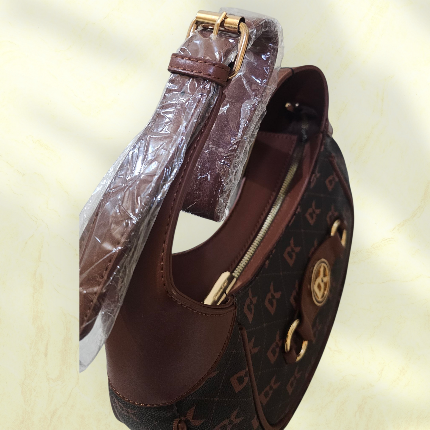 Diana Korr - Monogram Shoulder Bag
