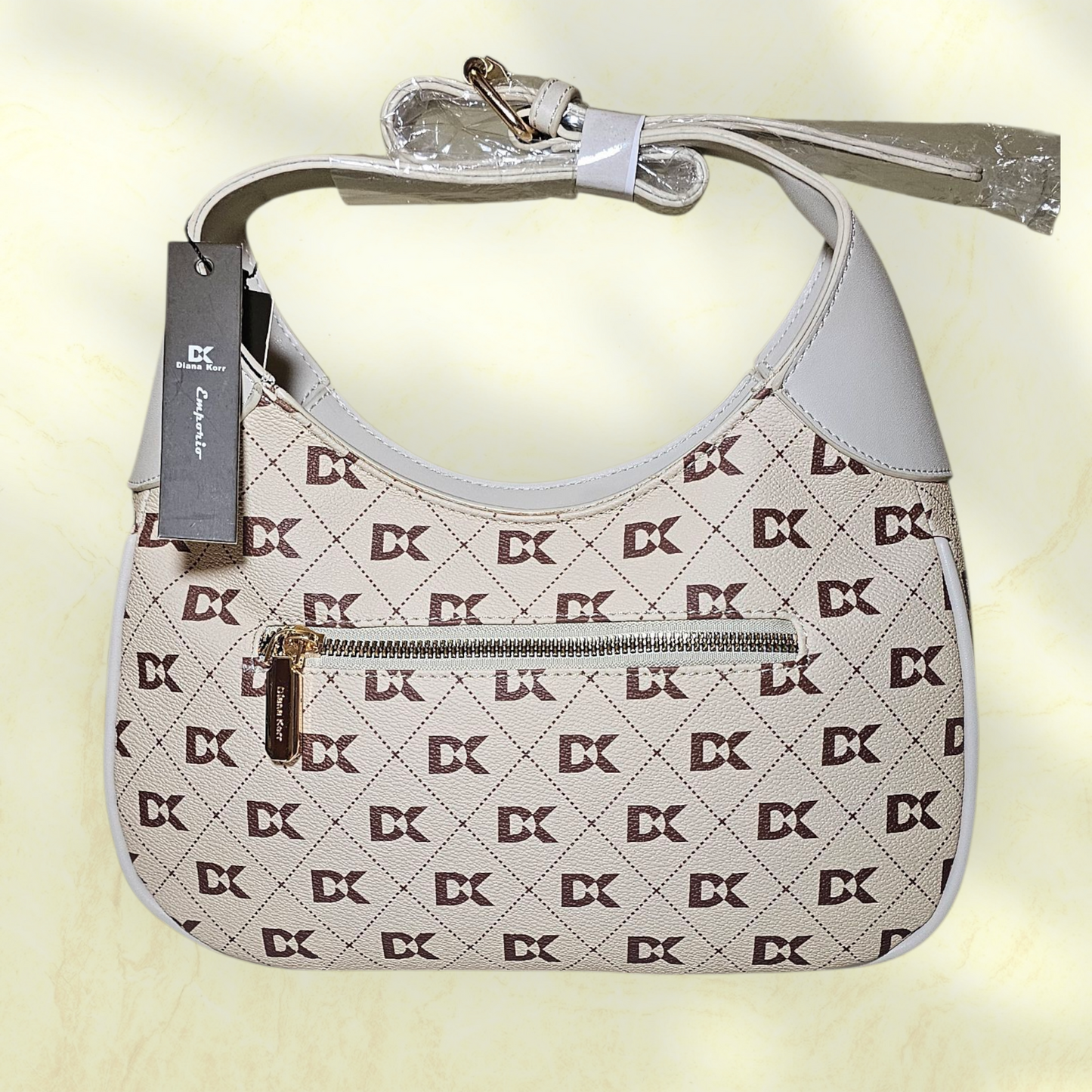 Diana Korr - Monogram Shoulder Bag