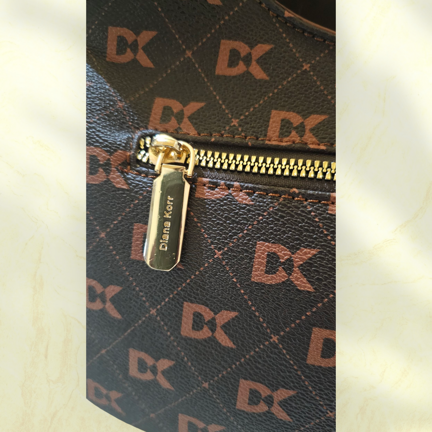 Diana Korr - Monogram Shoulder Bag