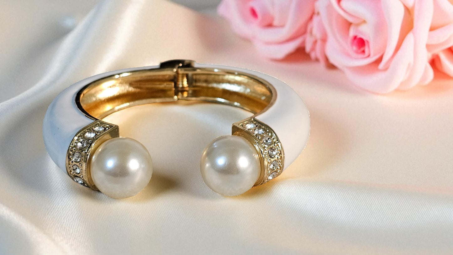 Ivory Pearl Luxe Cuff