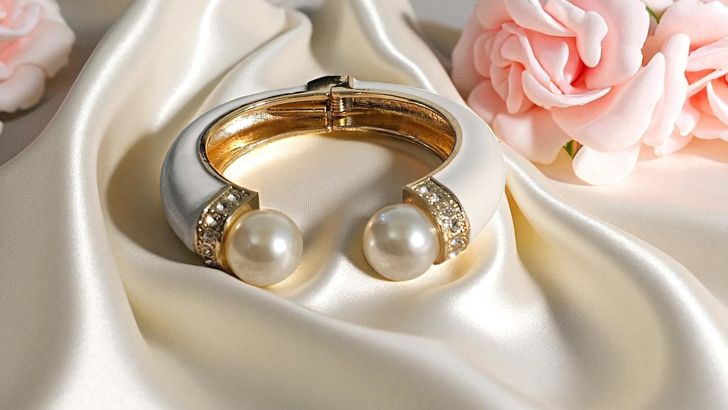 Ivory Pearl Luxe Cuff