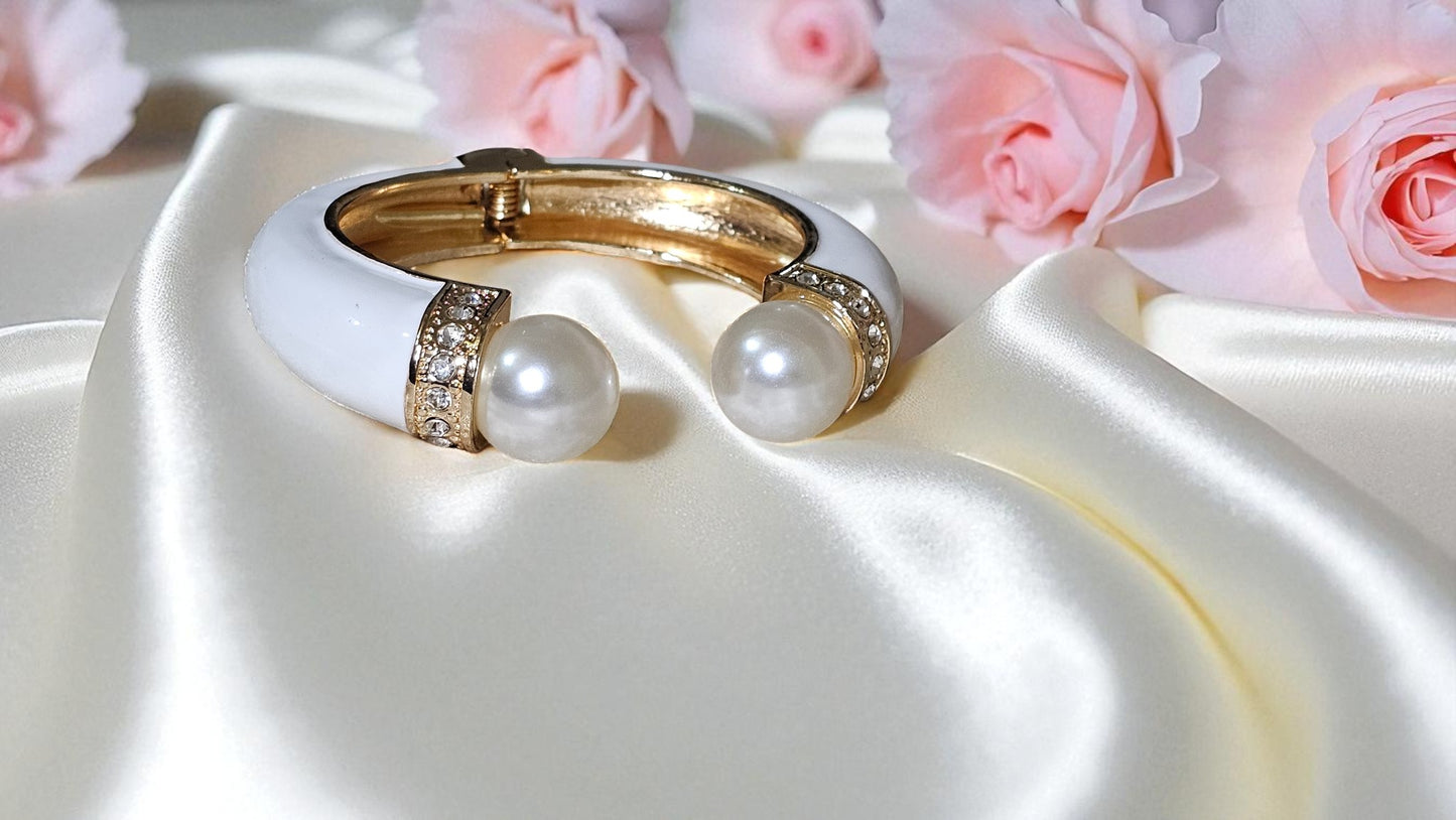 Ivory Pearl Luxe Cuff
