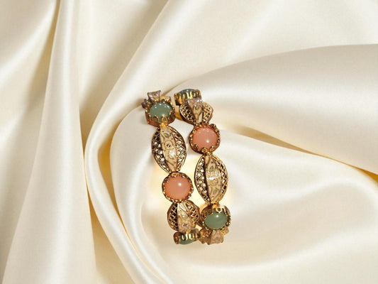 Royal Pastel Orb Bangles