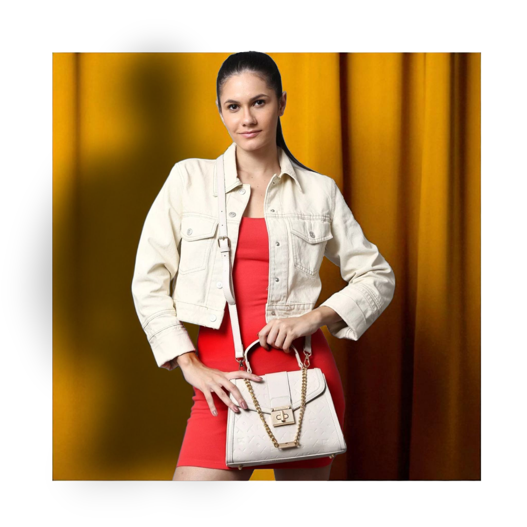 Diana Korr - CARONELLE Infinity Textured Structured Handheld Bag