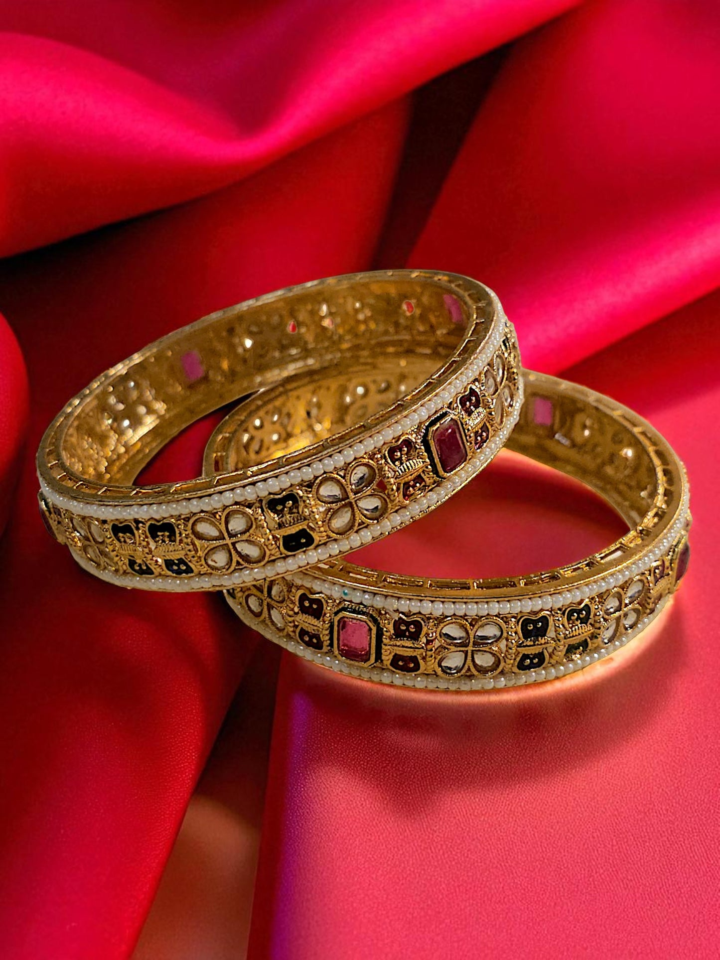 Royal Rajwadi Meenakari Bangles