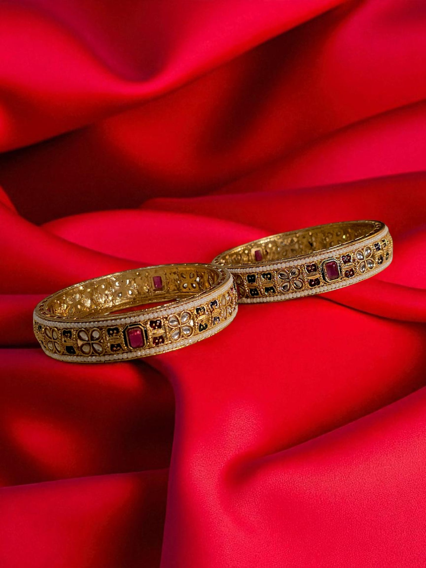 Royal Rajwadi Meenakari Bangles